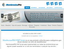Tablet Screenshot of membresiaspro.com